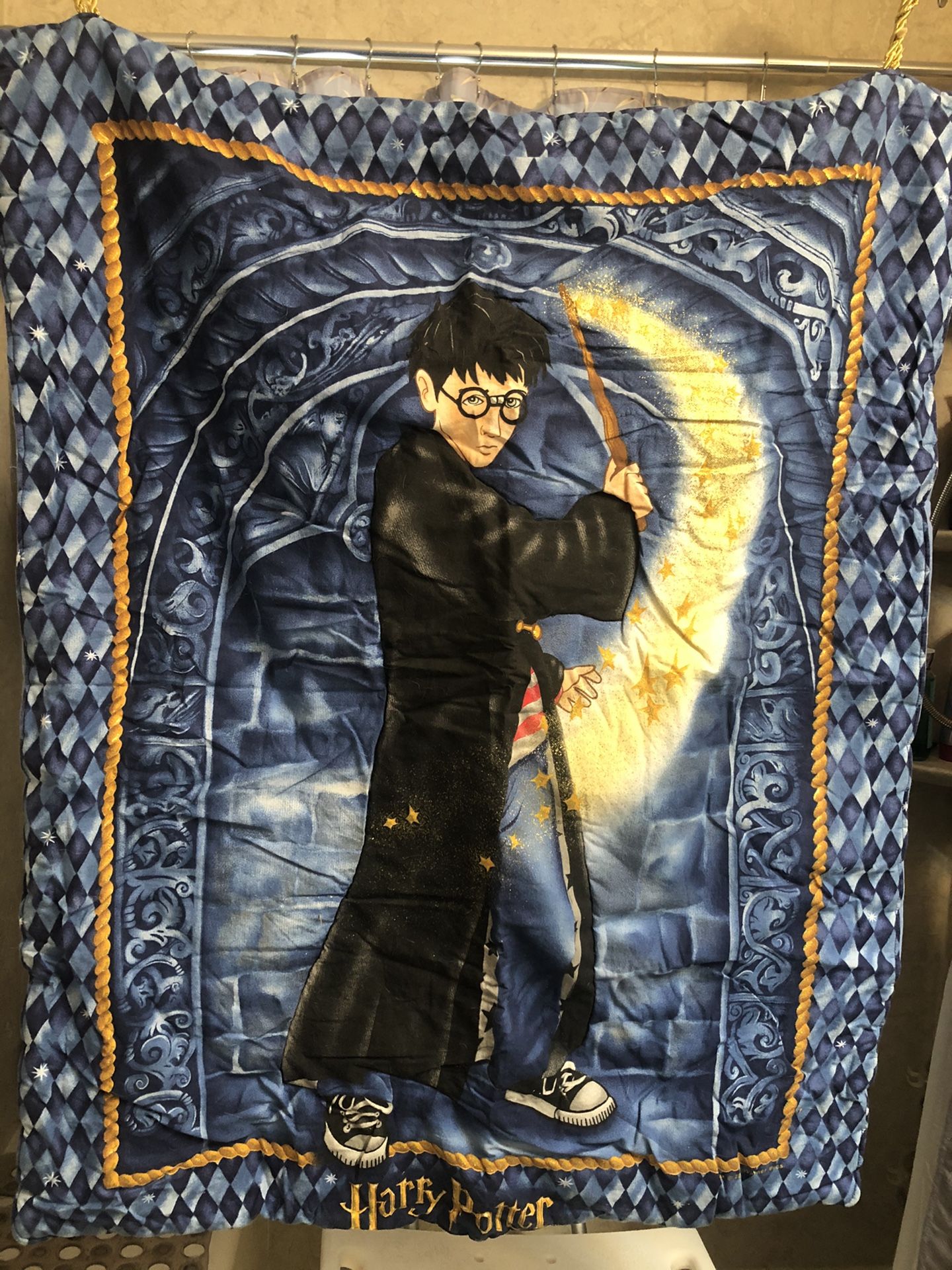 Harry potter wall hanging / blanket 32x40