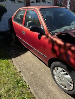Toyota Corolla Front-End Damage – Sold As-Is / Parts or Project
