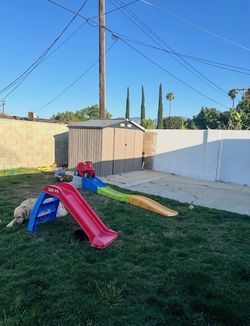 Free slide and car coaster
