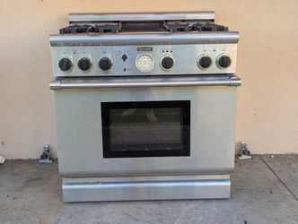 Used Thermador 36-inch professional-style oven (PG364GDBS)