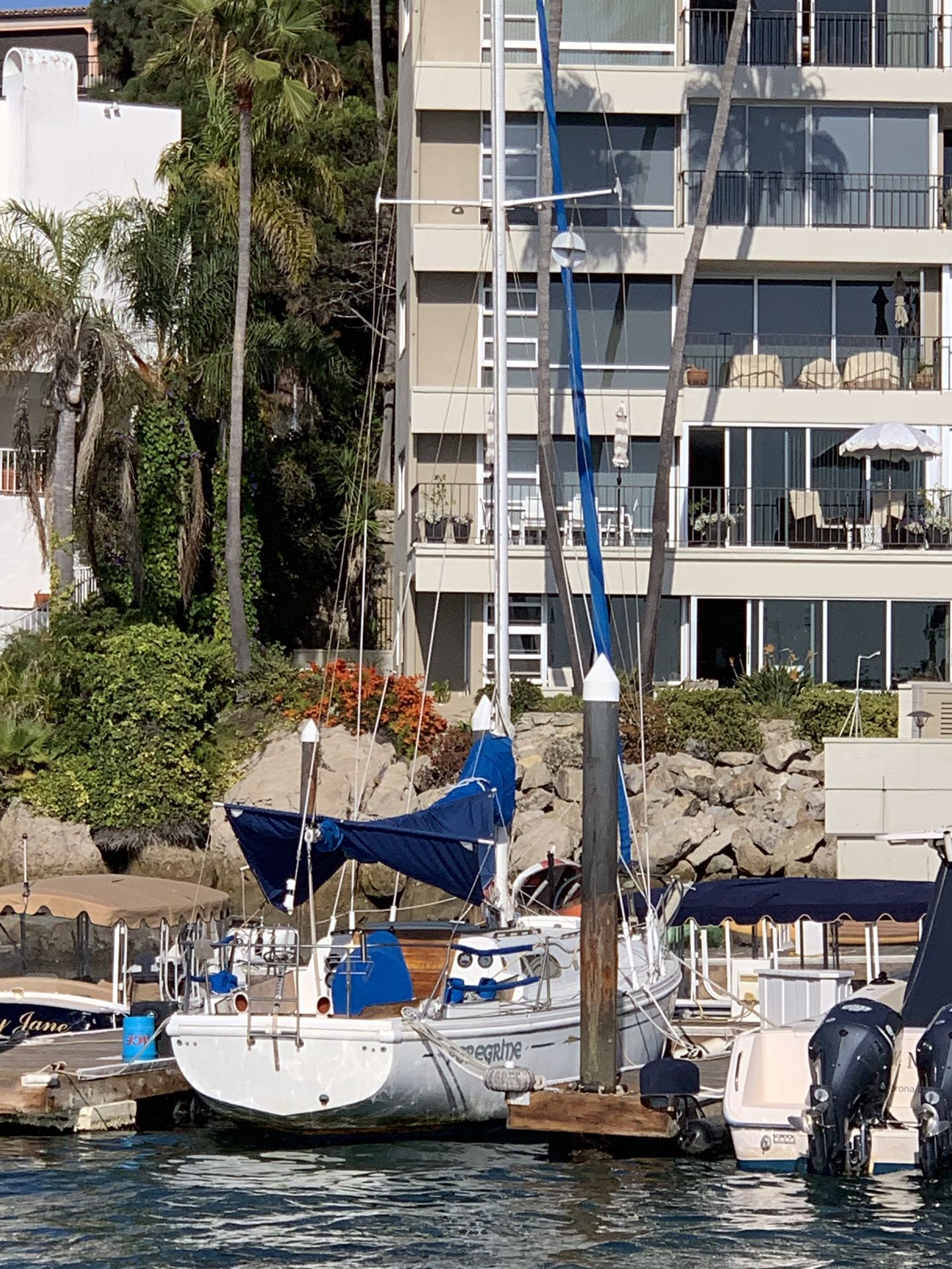 Columbia 36 ft sailing boat