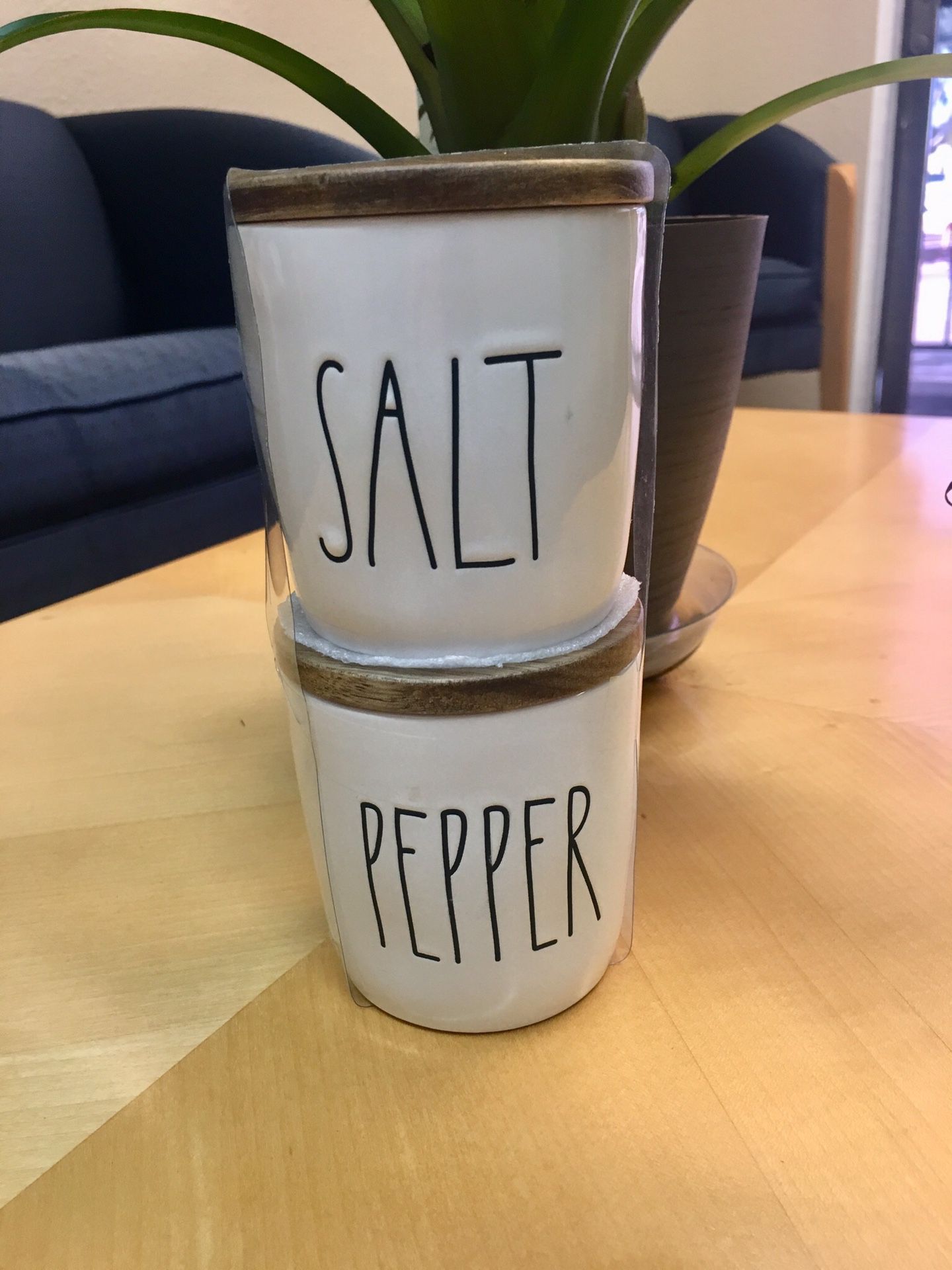 Rae Dunn Salt & Pepper Cellars