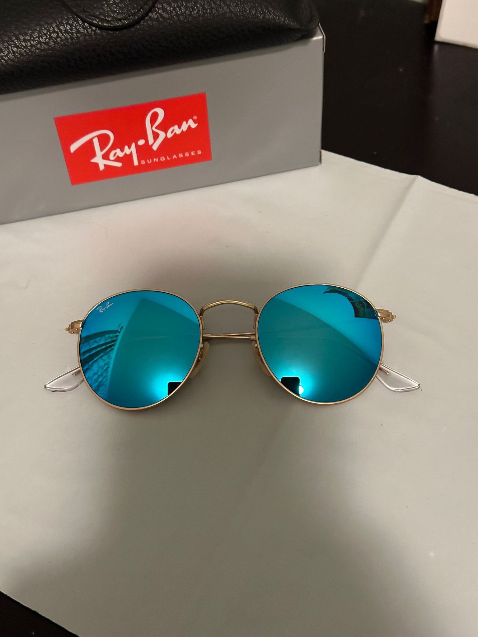 Rayban Round Metal 