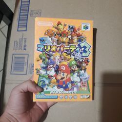 Retro Japanese Mario Party 3 N64