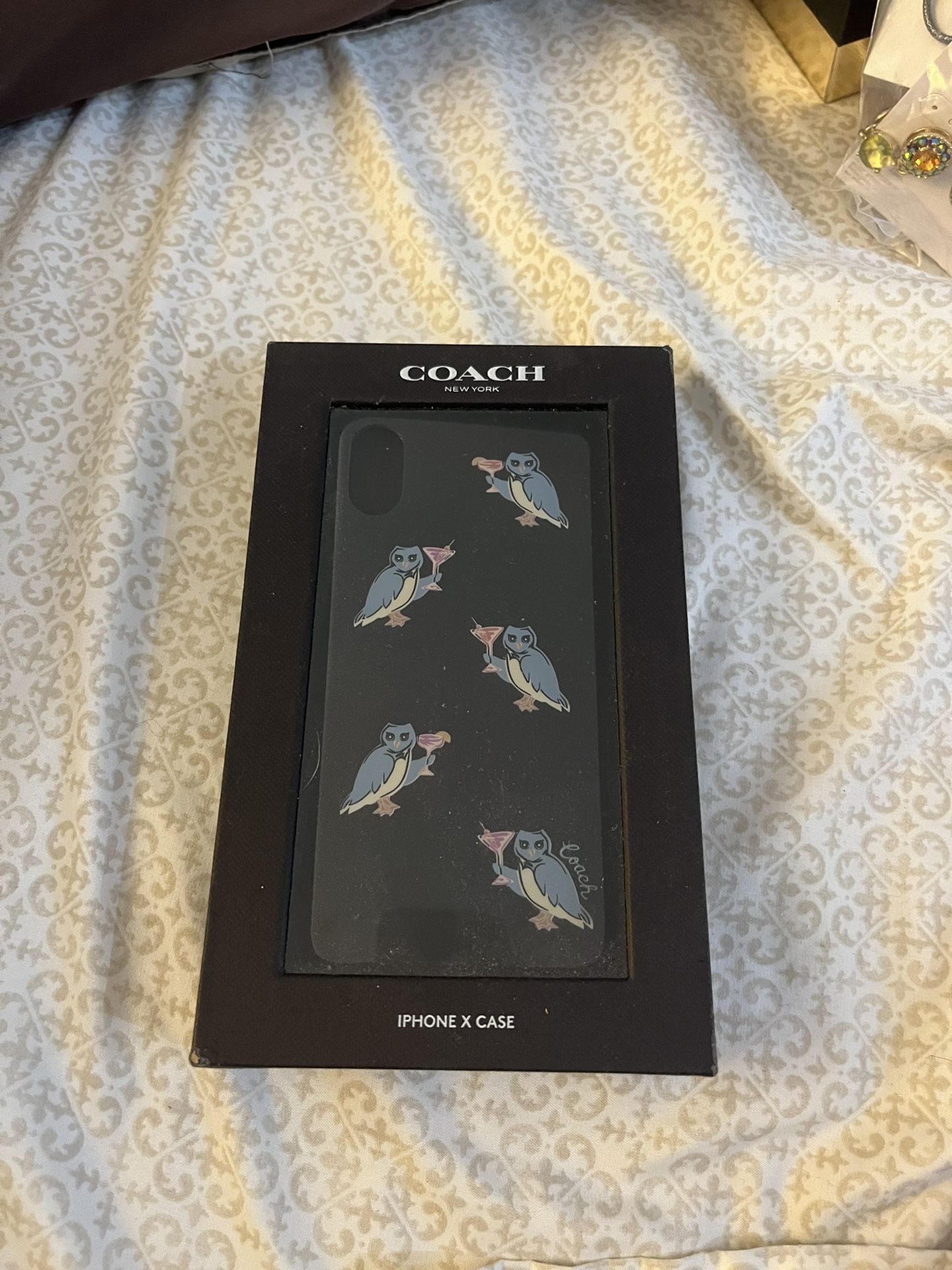 Coach iPhone X Case -NEW