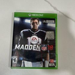 Madden  18 Xbox