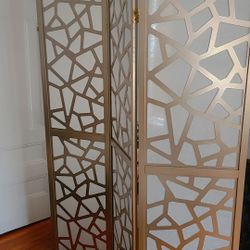 Gold Room Divider