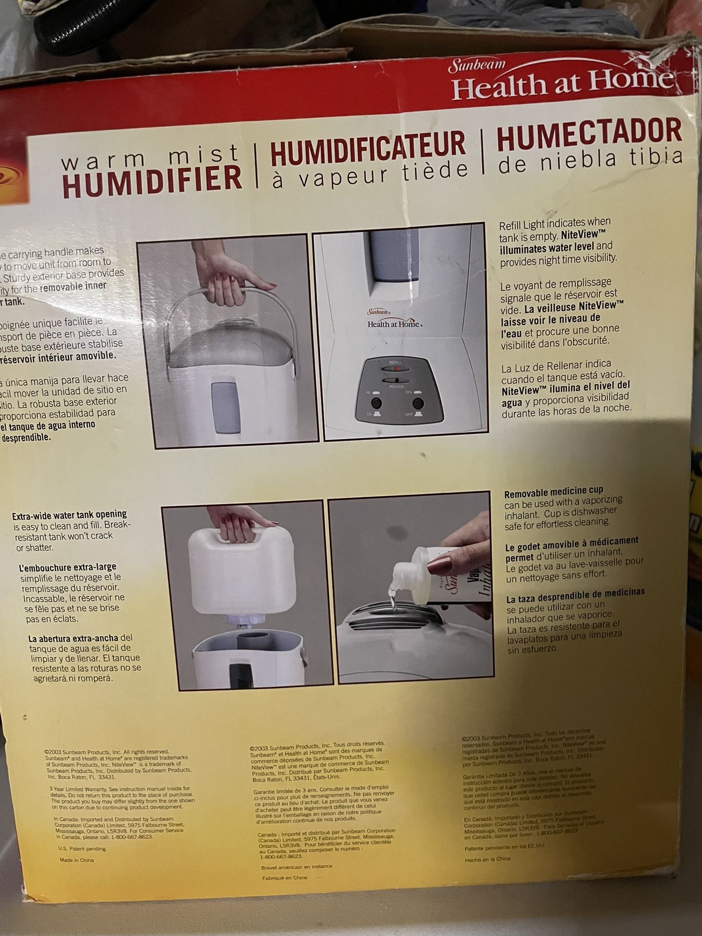 Warm Mist Humidifier