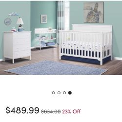 Baby Nursery Furniture Set 