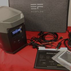 EcoFlow Delta 1300 EF3 Pro 1260Wh Portable Power Station With Solar Panel