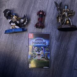 Skylanders Imaginators (Nintendo Switch) Complete Game With Case And Figures
