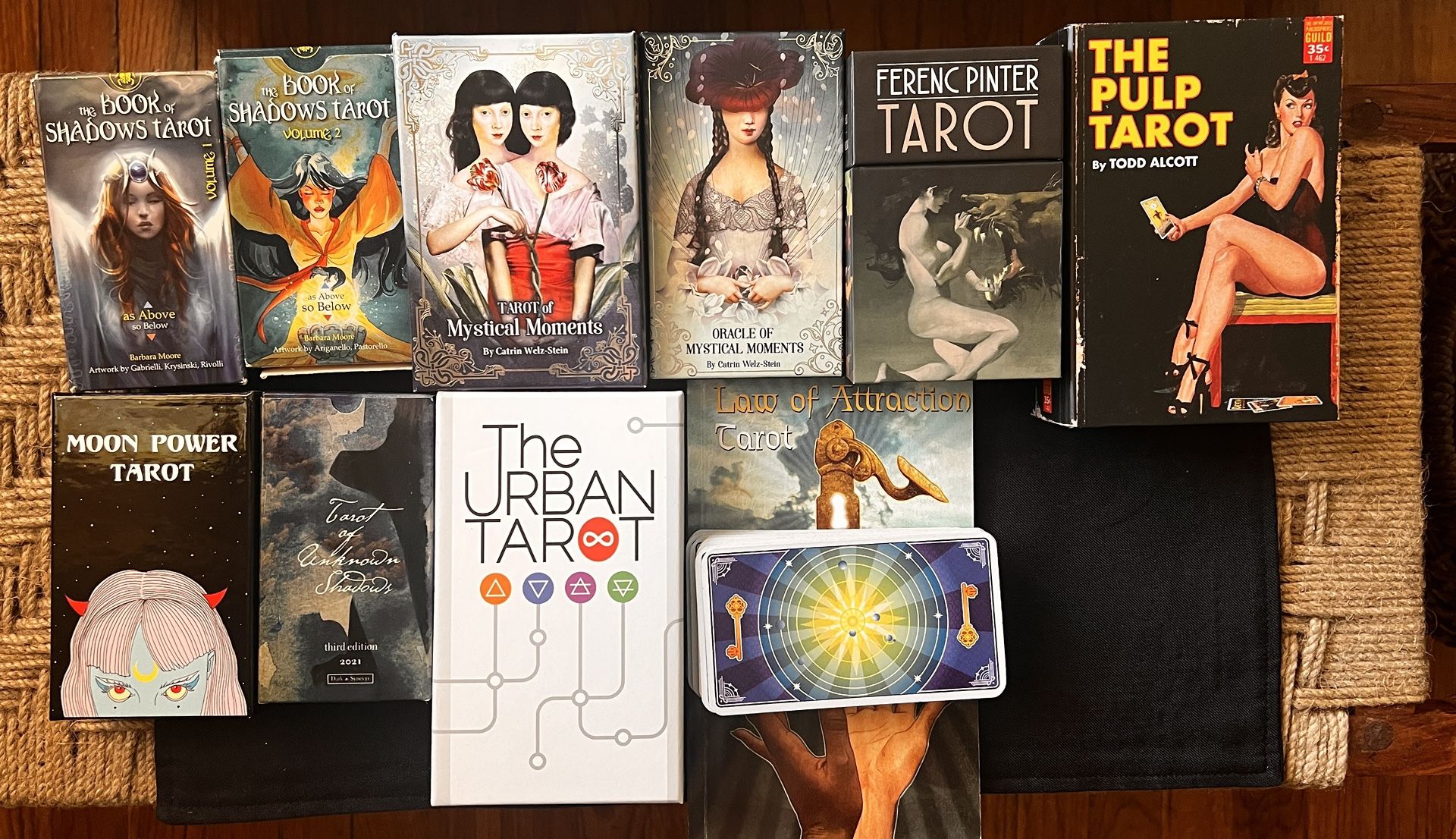 Tarot cards Decks - New, Open, Price For Each