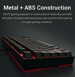 Backlit Mechanical Gaming Keyboard - Black