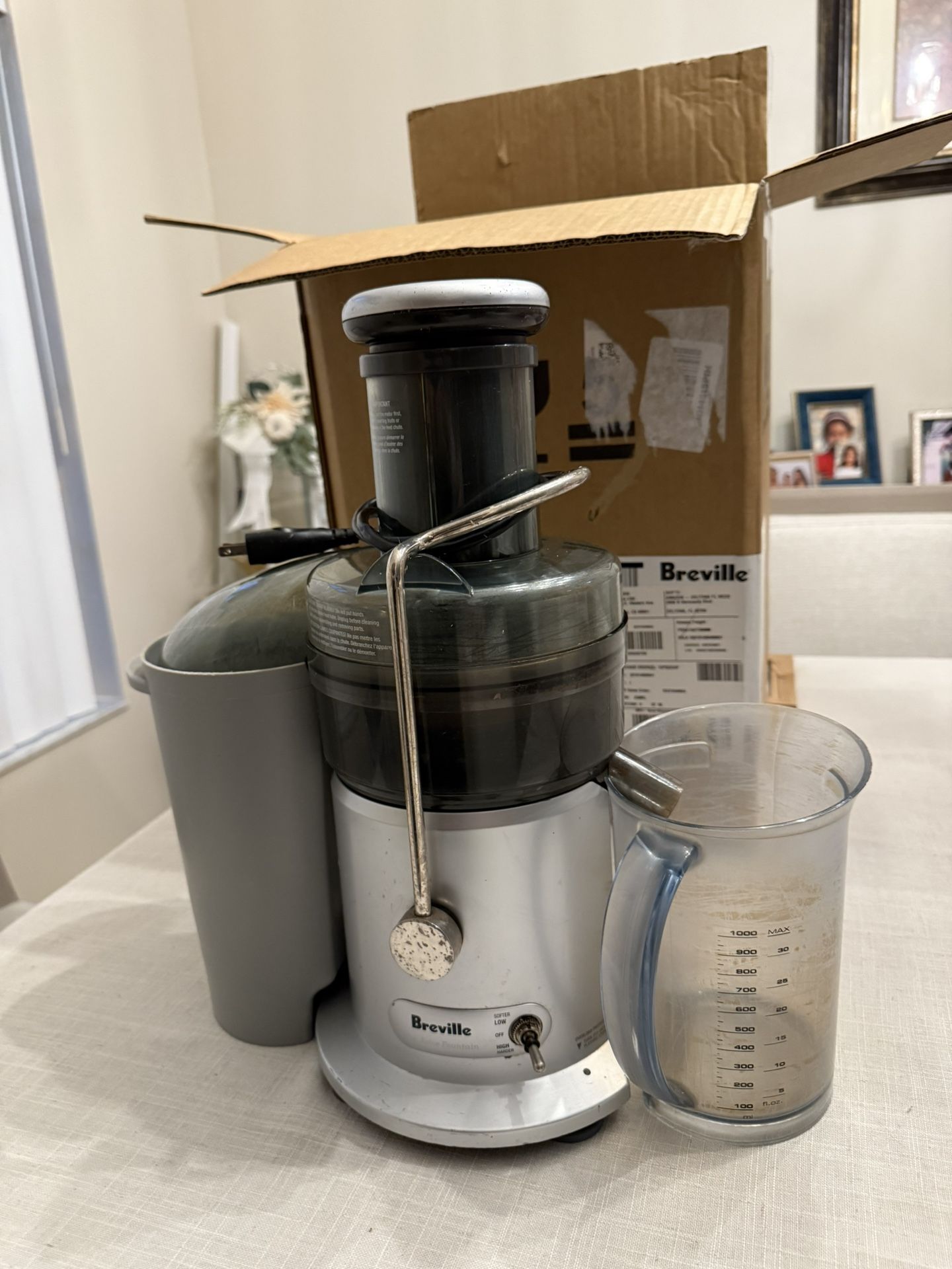 Breville Juicer - the Juice Fountain Plus