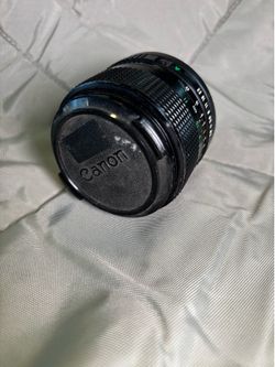 Vintage Canon FD lenses