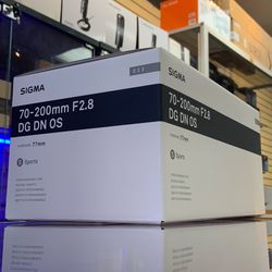 Sigma 70-200mm F/2.8 Lens For Sony