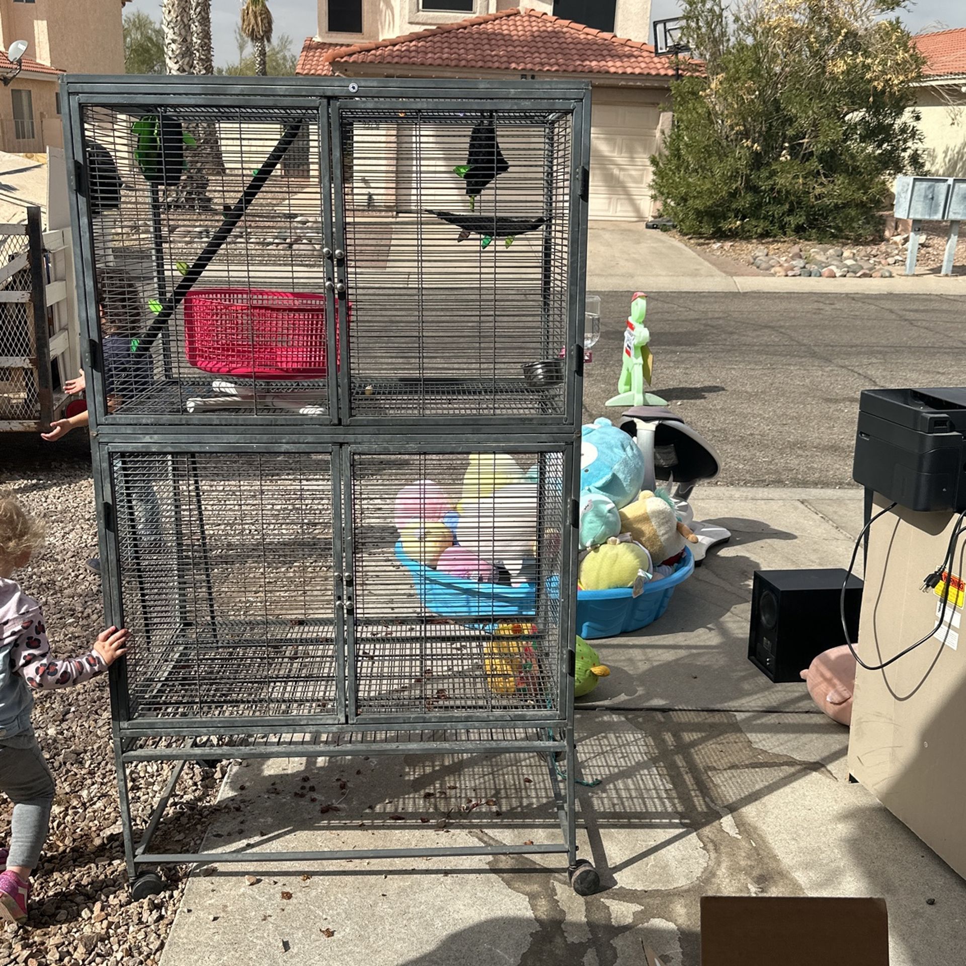 Double Animal Cage