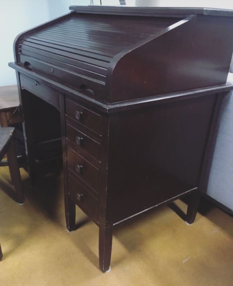 Antique Roll-top Desk