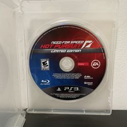 Need For Speed Hot Pursuit Limited Edition PS3 Sony PlayStation 3 Video Game