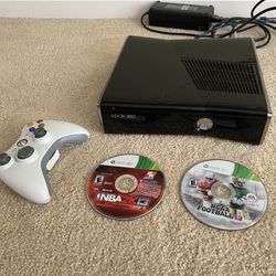 Xbox 360 Plus Games (NCAA and 2K)