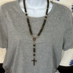 Handmade Rosary Made With Paracord By Me Paracord, Beads (Bin #3)