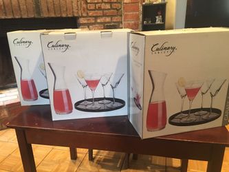 Carafe & martine glass set