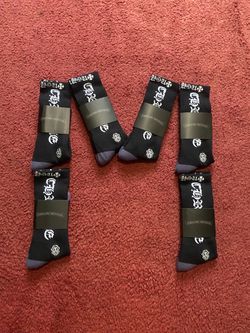 Chrome heart socks