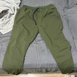Olive Green Scrub Pants