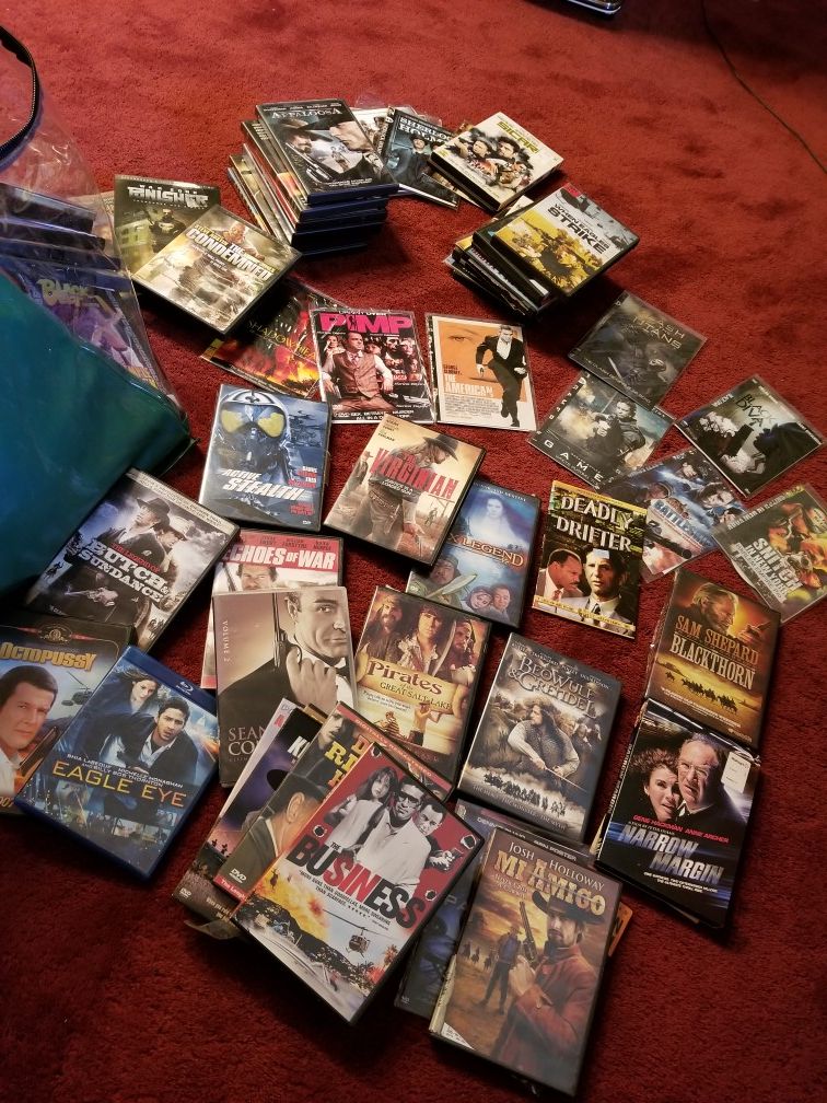 Over 300 DVD movies