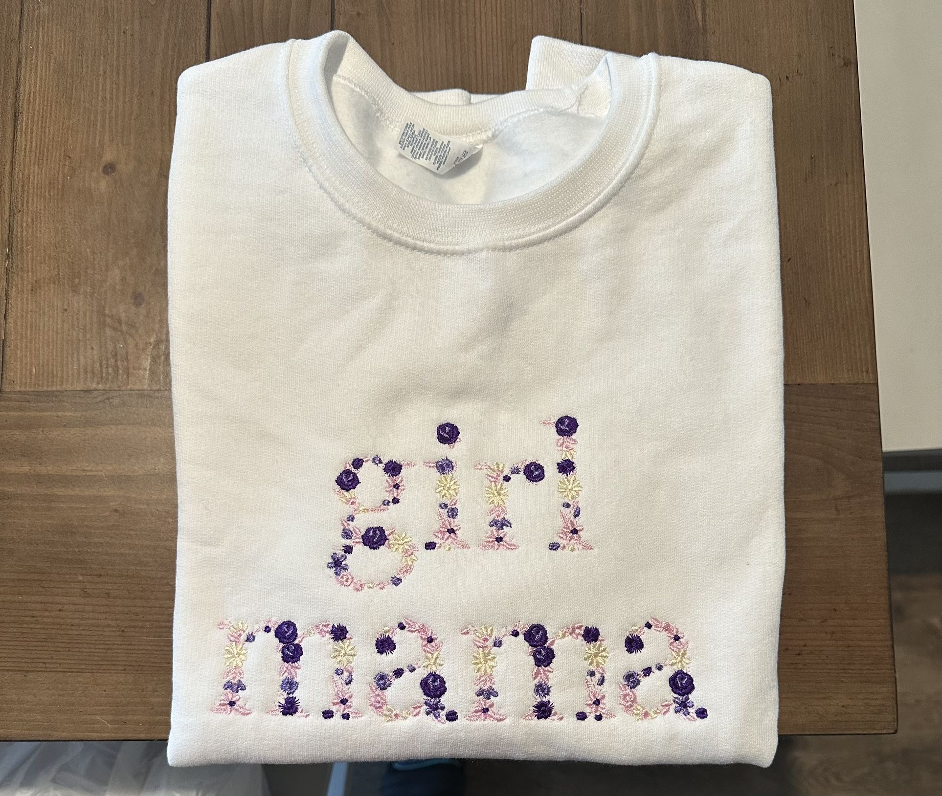 Girl Mama / Boy Mama Embroidered Shirts