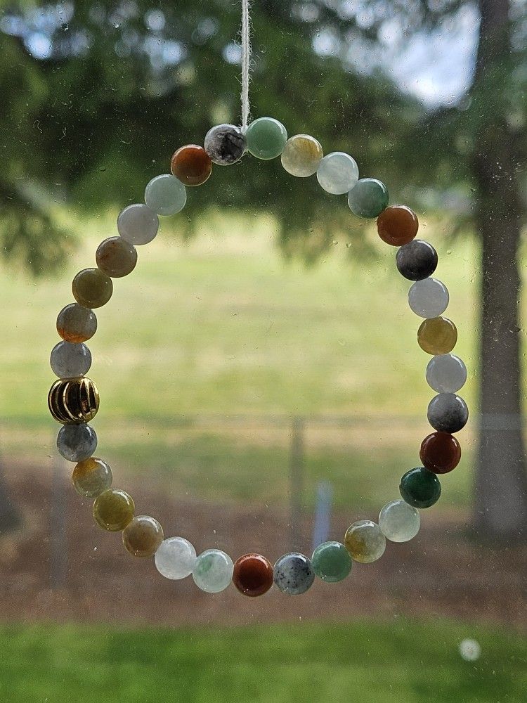 Natural Burmese Jadeite Bracelet