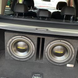 CedarsLink 12” (x2) Car Subwoofers