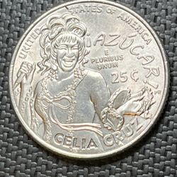 2024 Celia Cruz Quarter Coin 