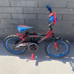 Kids 16” Bike - Spiderman!