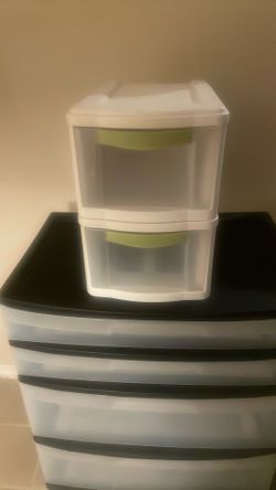 2 Separate Stackable Containers 