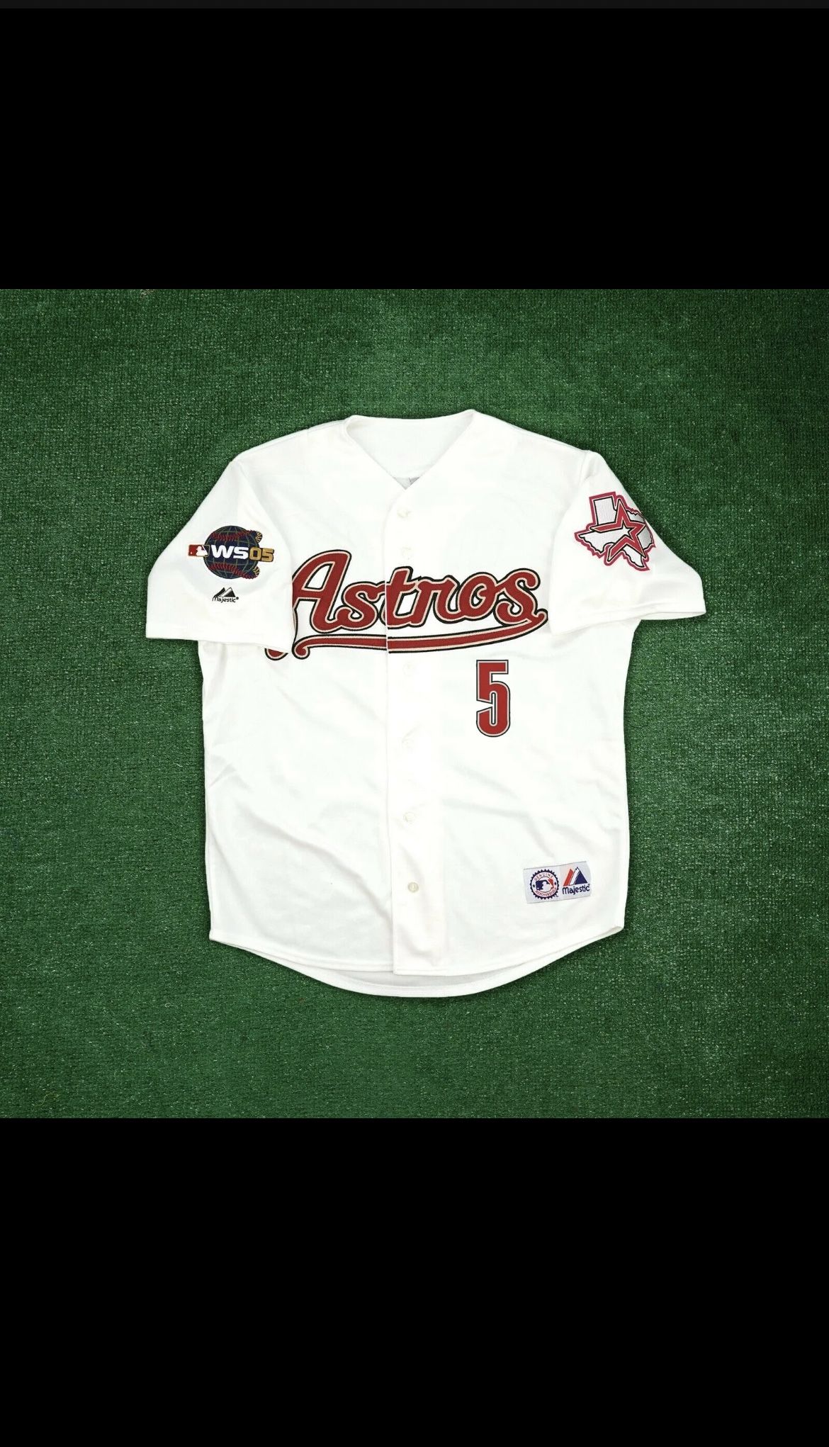 Jeff Bagwell 2005 Houston Astros World Series Men's Alternate White Jersey  for Sale in Houston, TX - OfferUp