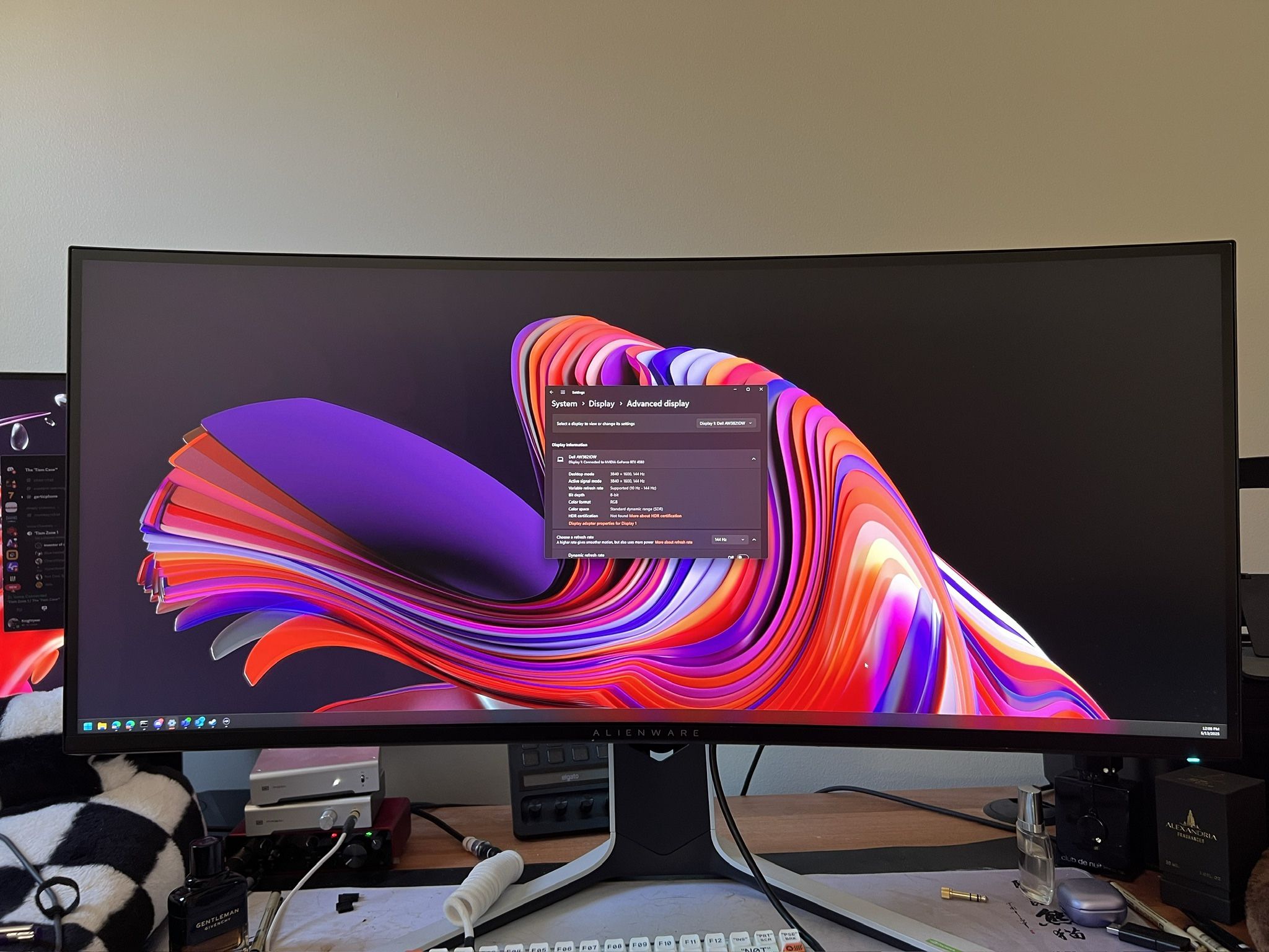 38 Inch Curved Ultra wide Gaming monitor (AW3821DW)