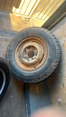 6lug Truck Wheel & Tire