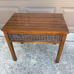 Solid Wood Side Table