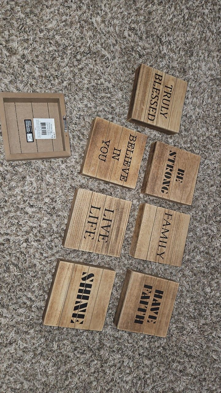 Wooden Decor Signs
