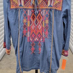 Johnny Was Top Shirt