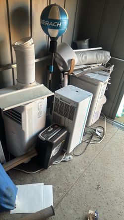 Portable AC & heater & fan for sale shoot me a price