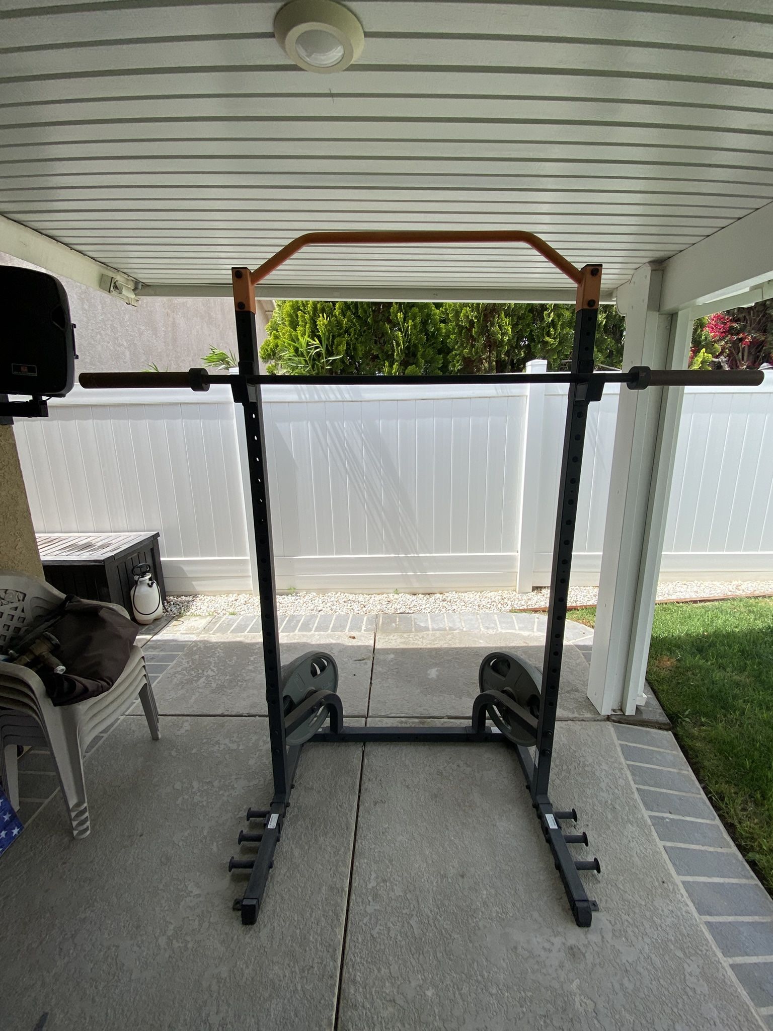 Weight bench set