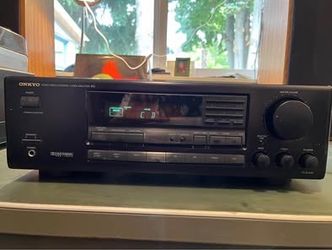 Onkyo Audio Video Control Tuner Amp (No Remote) TX-SV434