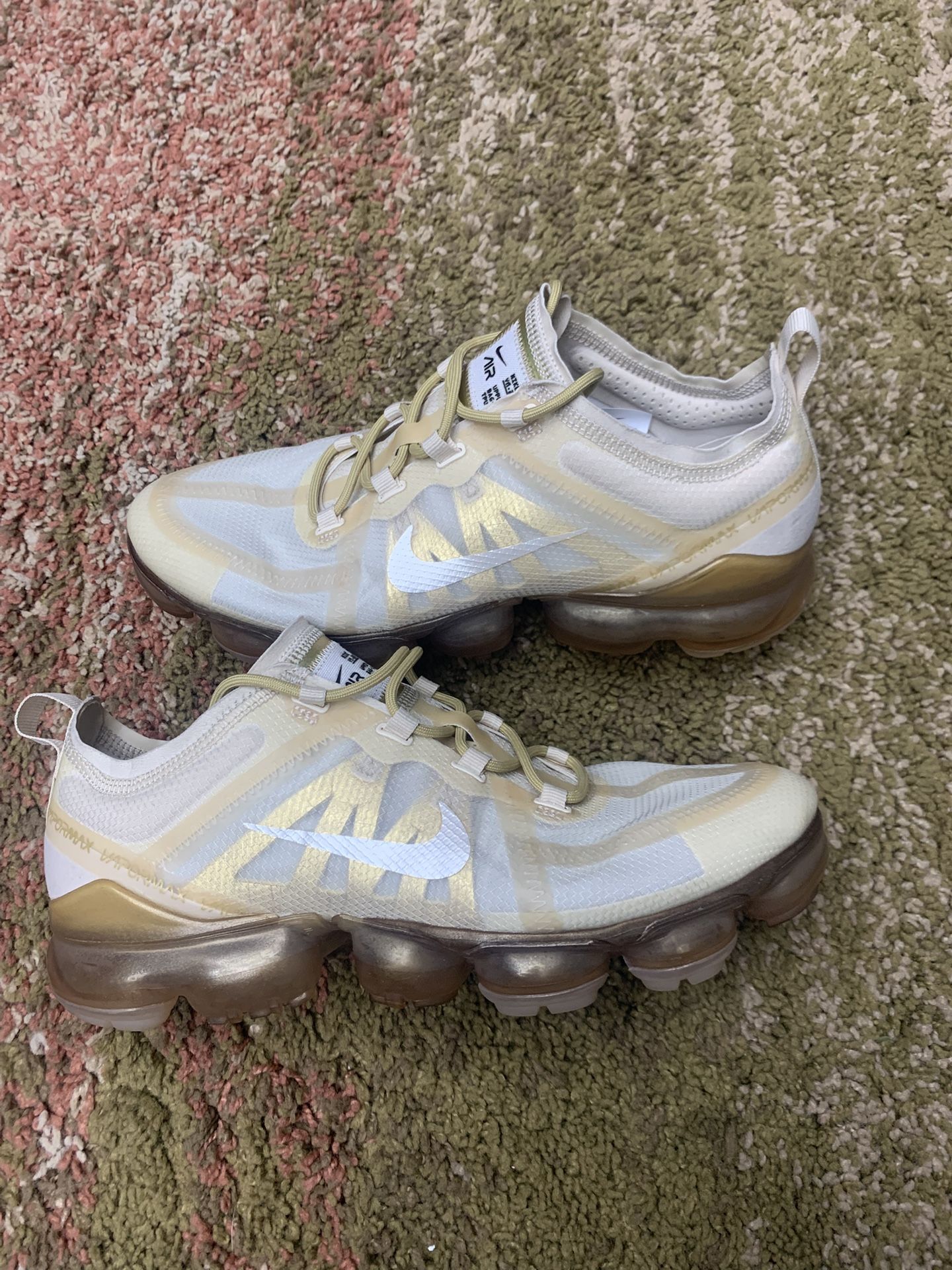 Metallic Gold Vapormax White 2019 Nike Air Vapormax 2019 'White Gold'