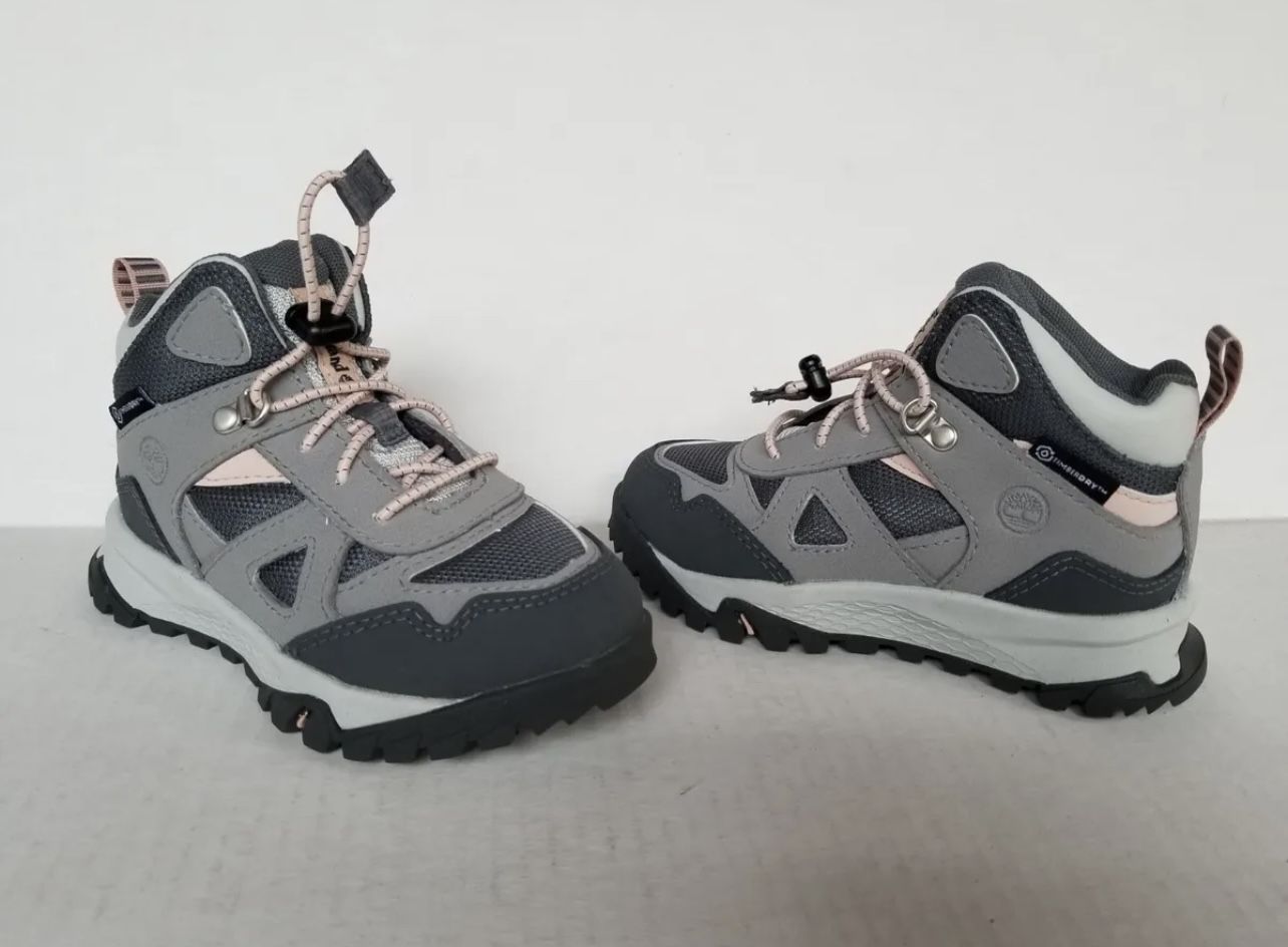Timberland Toddler Lincoln Peak Mid Waterproof Hiking Boots Size 8