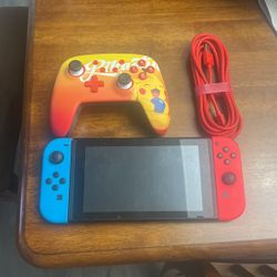 Nintendo Switch With Controller 