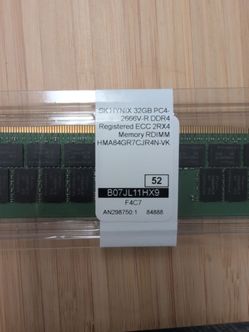 SK Hynix 32GB PC-4 2666V DDR4