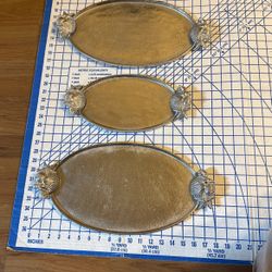 Costal Theme Metal Trays—read 