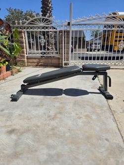 Weight bench incline/decline